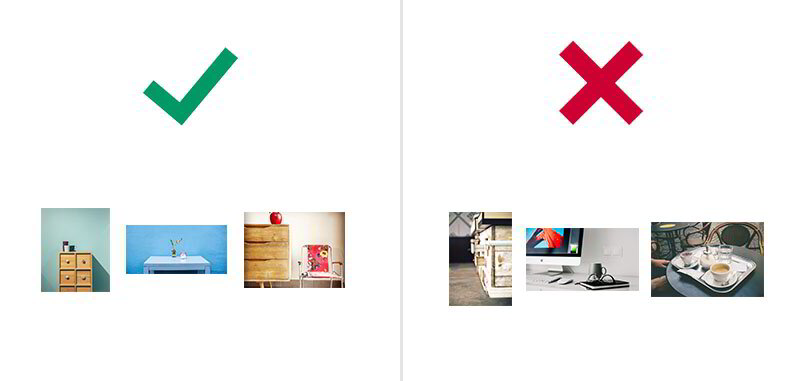 Image style comparison